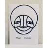 Smiling Buddhy Stay Funky Postcard