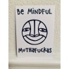 Smiling Buddhy Be Mindful Postcard